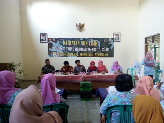  Program Non Fisik TMMD Penyuluhan Tentang KDRT Dan Perlindungan Anak